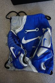 Football Boots Nike Total 90 Supremacy Blue (2006) Size 7UK SG
