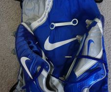 Football Boots Nike Total 90 Supremacy Blue (2006) Size 7UK SG