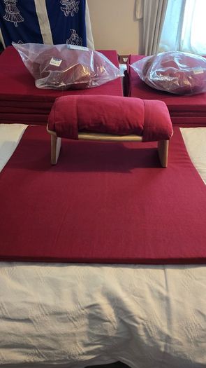 Complete 47 Piece Matching Meditation Studio Set Brand New (Tibetan Maroon