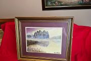 Original Oil Painting Reflections by Irish artist Mary B. Lynam  Framed &amp; Glazed