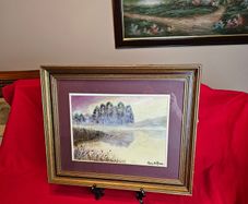 Original Oil Painting Reflections by Irish artist Mary B. Lynam  Framed & Glazed