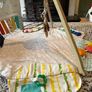 Lovevery baby play gym mat including sensory strands Image 6