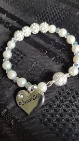 Christening And Flower Girl Bracelets.