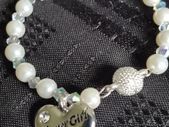 Christening And Flower Girl Bracelets.