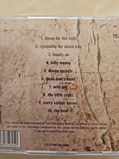 Doctor Millar CD - The Deal