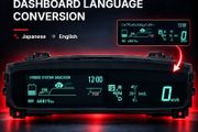 Toyota Prius ZVW30 / ZVW35 Dashboard Language Conversion