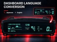 main image for ad Toyota Prius ZVW30 / ZVW35 Dashboard Language Conversion