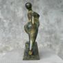 Off Balanced Lady (30cm) - Patinated Bronze Image 9