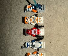 Lego Star Wars minifigures