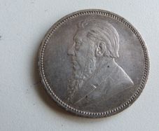South Africa silver 2 shillings