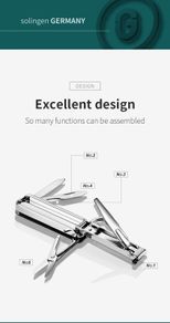 Multifunction Nail Clippers