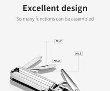 Multifunction Nail Clippers
