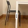 IKEA Vihals Dining Table - White, 125 x 74 cm Image 3