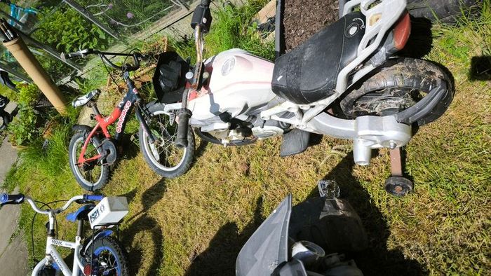 Kids bikes and quads