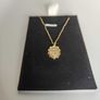 Necklace Pendent Silver Moon Timeless Elegance in Every Detail (Engravable Back) Image 6