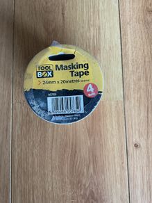 Masking Tape - 4 pack (24mm x 20m) Brand new
