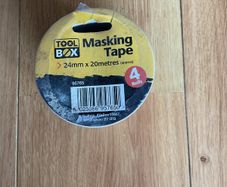 Masking Tape - 4 pack (24mm x 20m) Brand new
