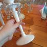 Candle holder set & candles Image 4