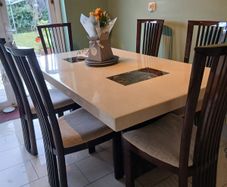 Table and chairs