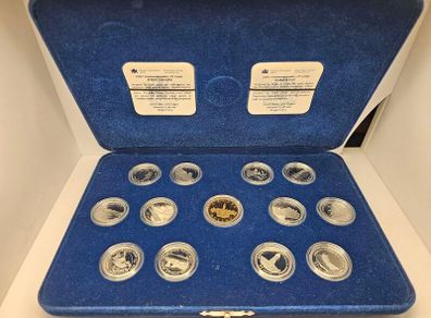 Canada 1992 Silver Proof 25 Cents 125th Anniversary of Confederation in Original Holder with COAs
