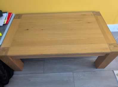 coffee table in used condition 115by65