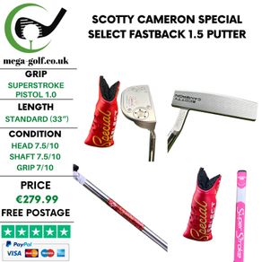 Scotty Cameron Special Select Fastback 1.5 Putter / 33"