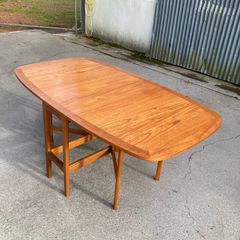 Nathan 1970s Teak Gateleg Table - Warehouse and Showroom Open Saturday 24th October 12 till 4pm