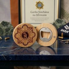 Garda Siochana Laser Engraved Magnetic Bottle Opener