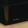 Tempered Glass Black TV Table, 60cm x 40cm, height 50cms, in like new condition Image 10