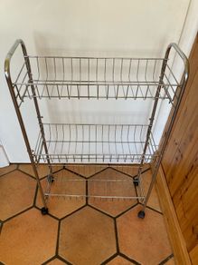 Three Tier Storage Trolly on wheels. 82 cm x50 cm x18 cm
