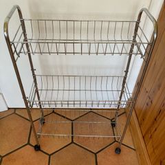 Three Tier Storage Trolly on wheels. 82 cm x50 cm x18 cm