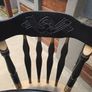 round table + 4 chairs upcycled Image 8