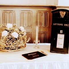 wedding post box hire