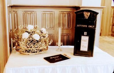 wedding post box hire