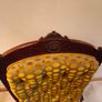 Elegant Victorian-Style Carved Wooden decorative chair Image 6