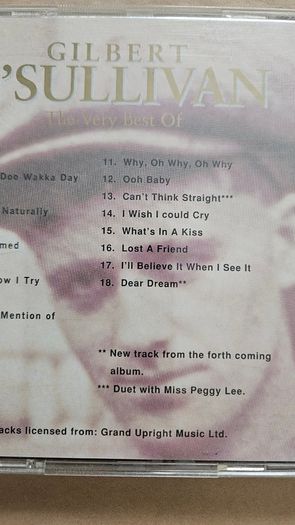 Gilbert O'Sullivan - The Very Best Of.