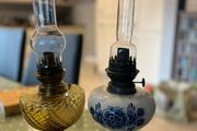 2 Vintage Oil Lamps
