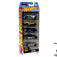 Hot Wheels Batman 5 Pack Assortment 1:64 Cars Brand New Sealed