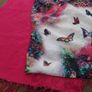 Pink silk scarf Image 5