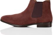 FIND Leather Brogue Detail Men's Chelsea Boots