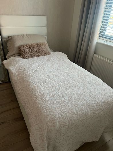 2 x single beds with Emma mattresses