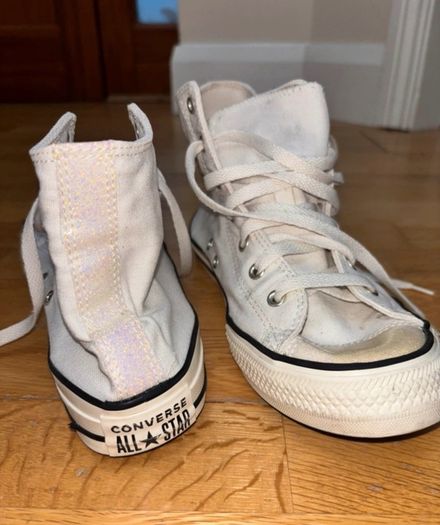 Womens White Converse