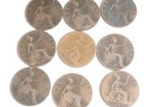Victorian pennies
