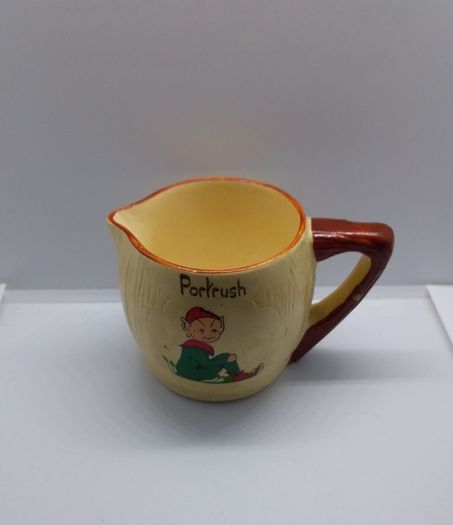 Portrush : Ireland Souvenir Leprechaun , Cream/Milk Jug