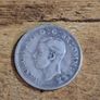 Great Britain UK 1939, One Shilling, George VI, Scottish Crest, Silver Coin - free standard postage Image 2