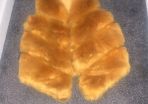 girls fur gilet