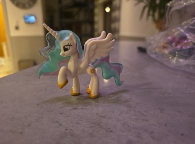 Princess 2.5" Celestia Canterlot Castle Mini Figure  HTF MLP G4 My Little Pony The Movie
