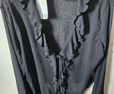 Sheer Black Top BNWT x2