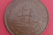 South Africa 1935 Half Penny  Coin Very Fine Condition