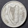 Ireland 1930 Silver Half Crown coin. Image 2